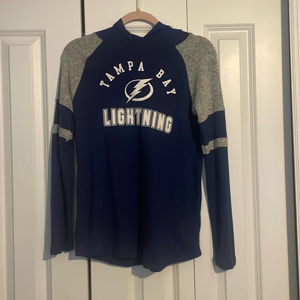 NHL lightweight hoodie for the Tampa Bay Lightning